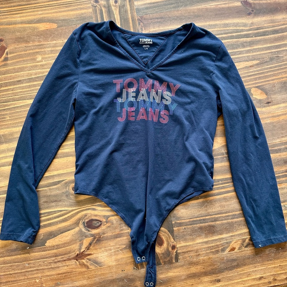 Tommy jeans Navy V-Neck Tee